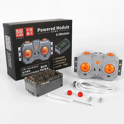 Technical Electronic Building Block MOC Refit Accessories Micro-motor RC Power Functions Parts Creative DIY Car Bricks Kids Toys