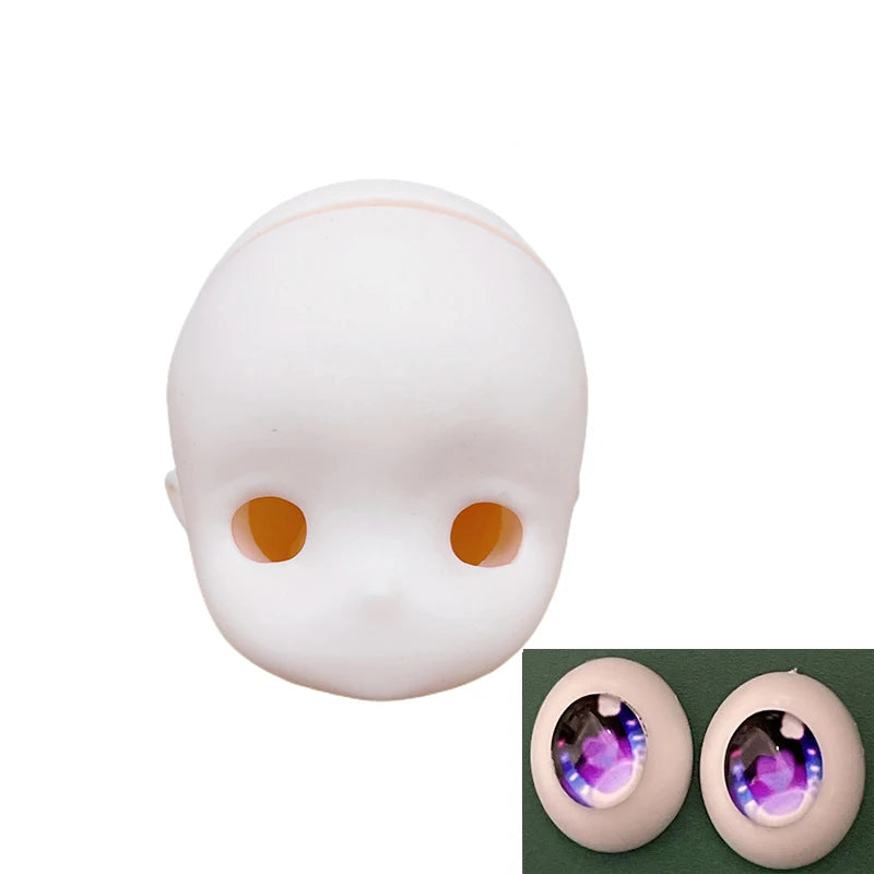 Anime Face Doll Head DIY 30cm Doll Makeup Doll Head or Whole Doll Makeup 1/6 Bjd Doll Girl Doll Toy Gift