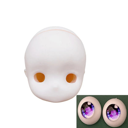 Anime Face Doll Head DIY 30cm Doll Makeup Doll Head or Whole Doll Makeup 1/6 Bjd Doll Girl Doll Toy Gift