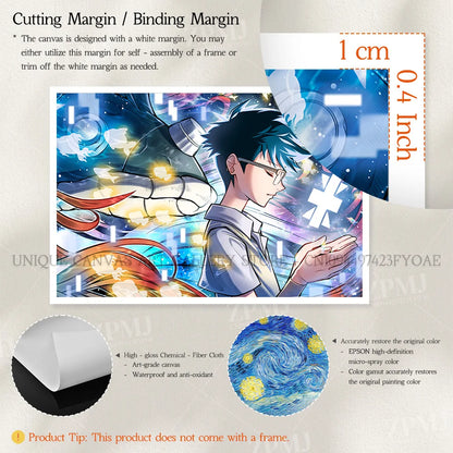 Japanese Anime Canvas Wall Art Digimon Digital Monsters Home Decorative HD Print Poster Painting Modern No Frame For Living Room