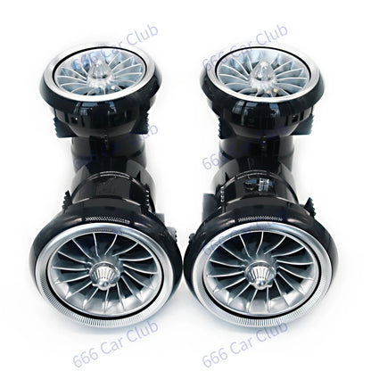 256 Colours Air Vents For Audi A3 S3 RS3 8V 8Y 8P 2004-2020 Car Dashboard Ambient Light LED Air Conditioner Outlet Nozzle Lamp