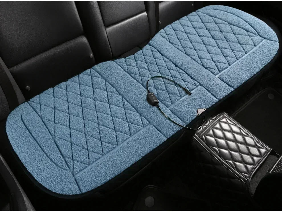 NEW 1-2PCS Heated Car Seat Cover Car Heating Cushion Winter Heated Seats Car Seat Warmer 12V Seat Cushion For Back And Seat