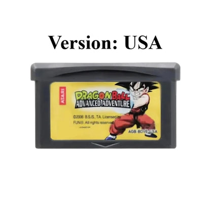 Dragon Ball Z GT GBA Game Cartridge Legacy of Goku Buu's Fury for Advance Retro Action Game Card for Anime Fans Collection