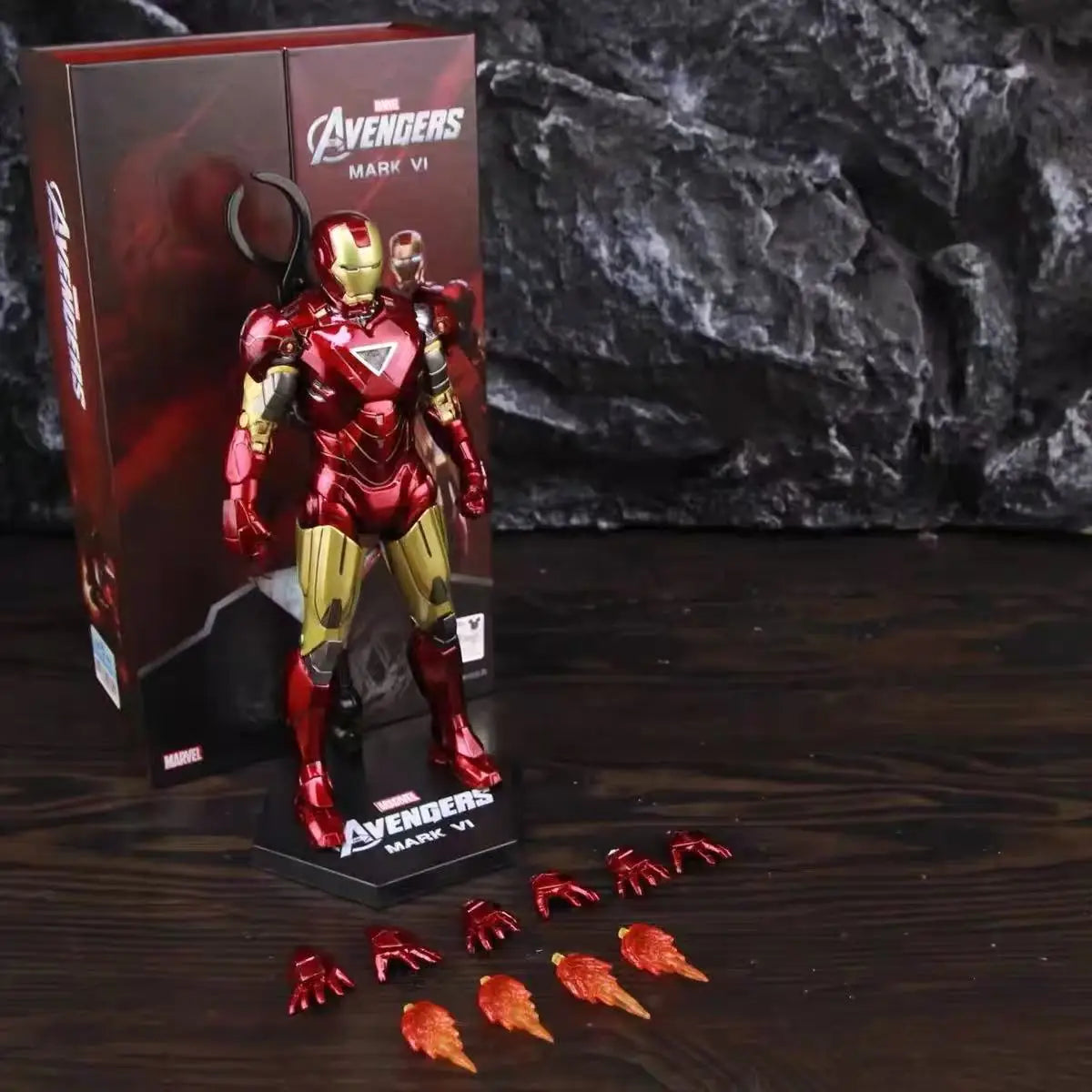ZD Toys Iron Man Action Figures (Models: MK1-MK10,MK9, MK12, MK14, MK15, MK18, MK28, MK38, MK40, MK42, MK43,MK46 7-Inch, etc