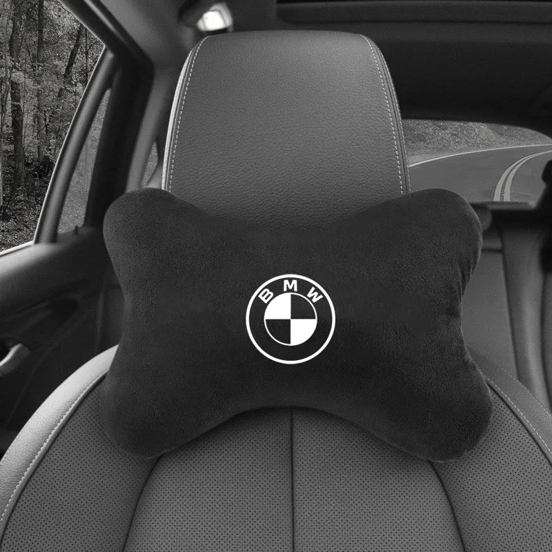 Car Headrest Seat Belt Shoulder Pads for BMW Performance F25 F26 F15 F16 E91 E92 E90 E60 E84 G22 G32 F30 F36 G30 G20 Accessories