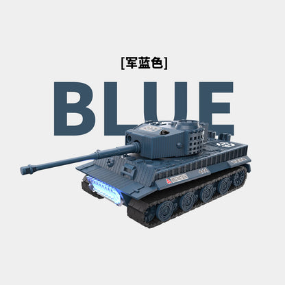 1:64 Alloy RC Tank Battle Set 2.4G Infrared Combat Tanks with Battlefield Scene Two Player Parent-Child Interactive Toy