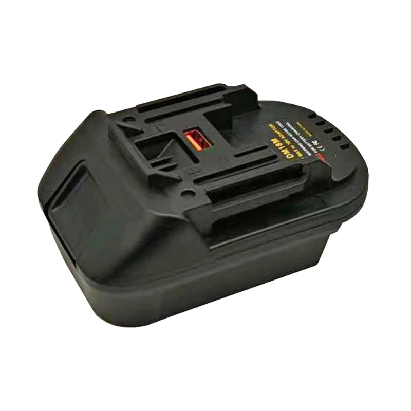 DM18M Adapter USB Charging Socket For Dewalt 20V For Milwaukee For M18 18V Lithium Batteries For Makita 18V For LXT Machines