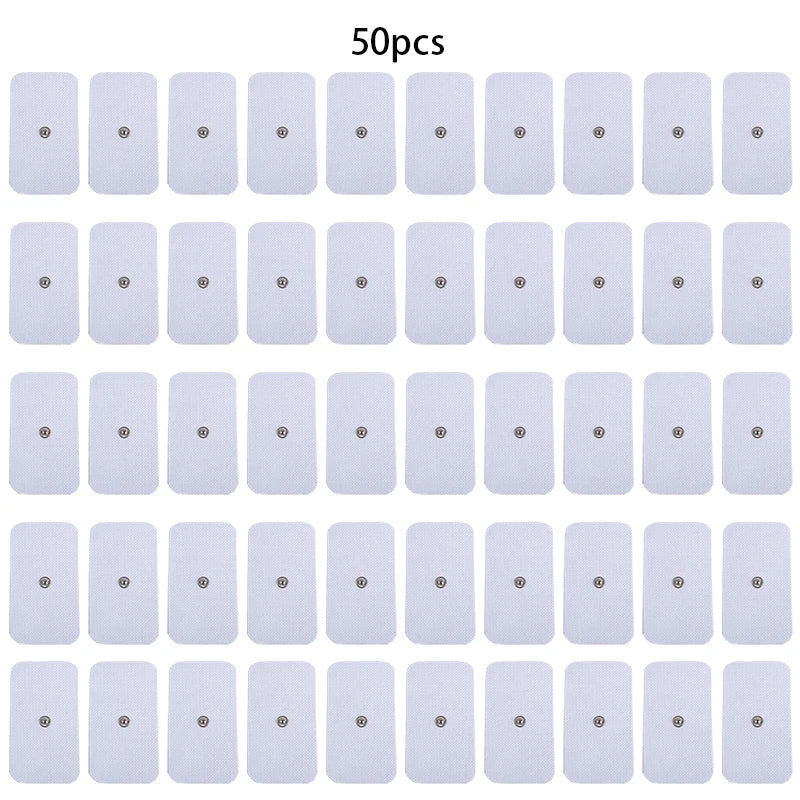 30/50/100PCS Electrode Pads Conductive Gel For Electrode Stickers Massager Nerve Muscle Stimulator