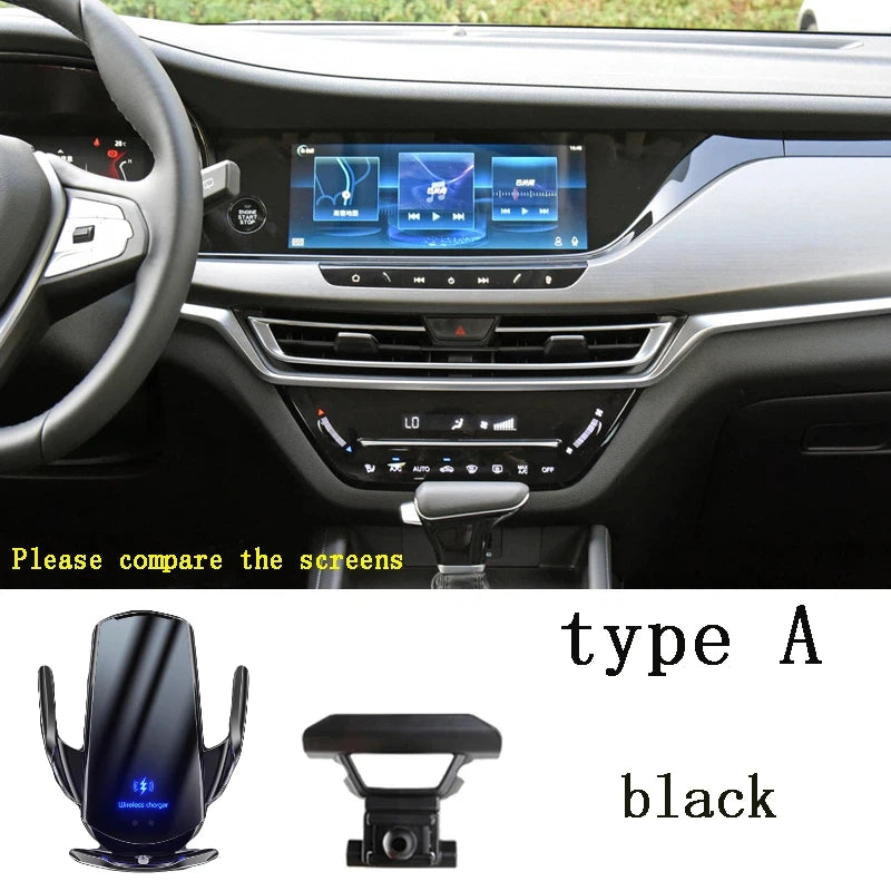 Car Phone Mount Holder For Changan CS35 plus 2019-2023 Wireless Charging Interior Special Mount Navigation Bracket  Accessories