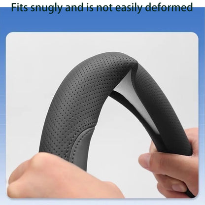 For Zeekr 7X 2024 2025 2026 Car Steering Wheel Cover Non-slip  Anti-scratch Protect Suitable for all seasons Interior Accessorie