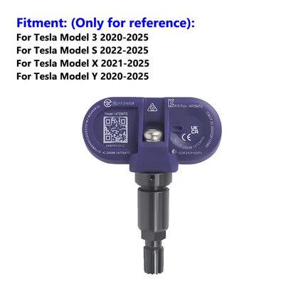 1490701-01-C 1490701-01-B New TPMS Sensor Bluetooth Tire Pressure Sensor For 2020-2025 Tesla Model 3 Y S X 149070101B 149070101C