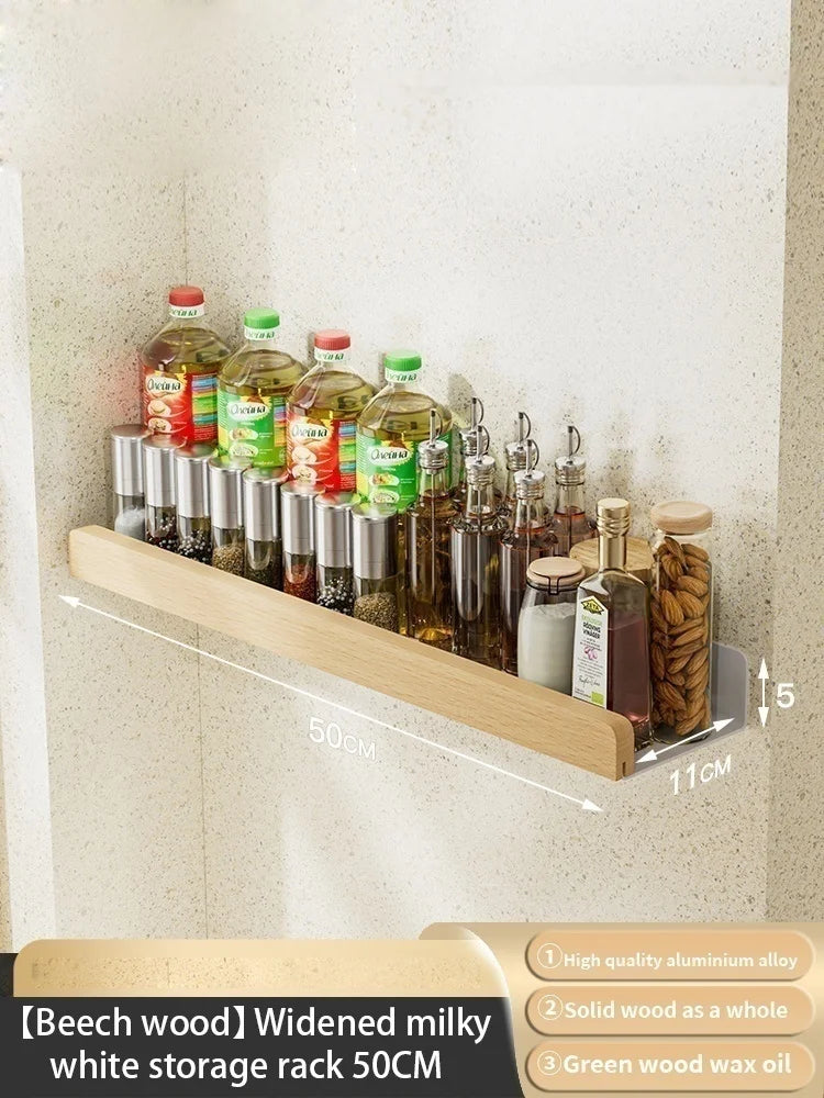 Wall-Mounted Kitchen Spice Storage Rack Multi-Functional Countertop Seasoning Storage Rack Household Multi-Layer Corner Rack