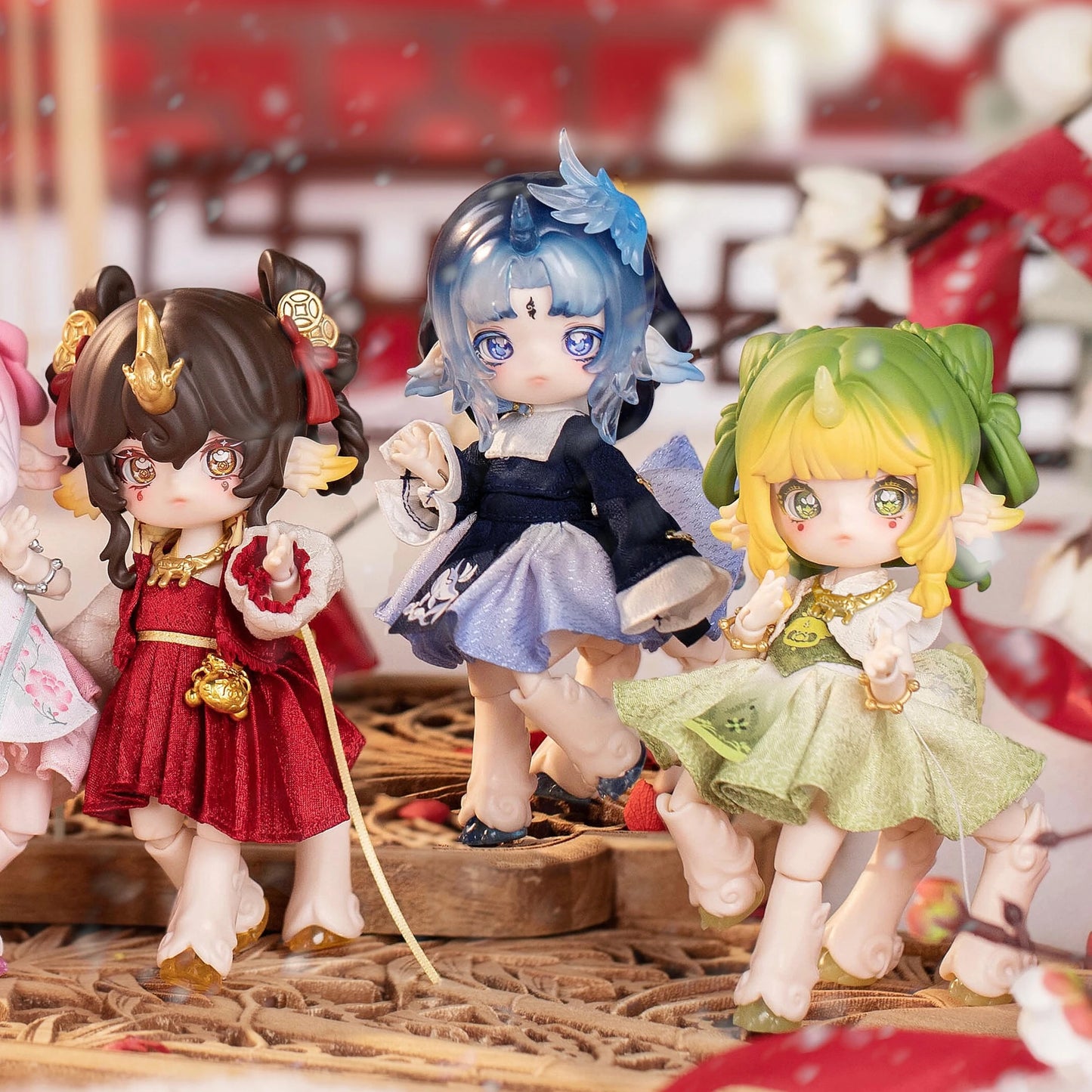 Genuine Penny'S Box Antu Bestiary Of All Spirits Series 1/12 Action Figure Bjd Blind Box Doll Model Decoration Collect Toy Gift