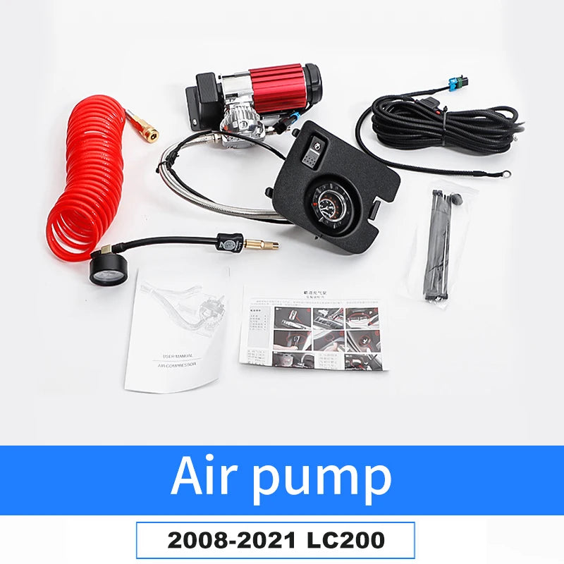 2008-2021 For Toyota Land Cruiser 200 Prado 150 Modified Lc150 Tire Pressure Insufficient High-Power Air Pump LC200 Accessories