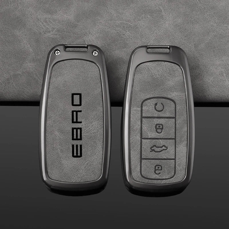 NEW Car Key Case Cover Holder Shell Fit For EBRO S400 EBRO S700 EBRO S800 2025Protection Key Bag Set Keychain Car Accessories