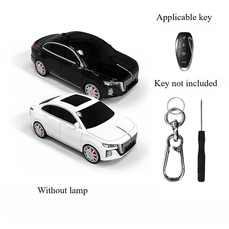 For Hongqi H5 key cover creative decorative buckle modification accessories ousado car model shell protection package key chain