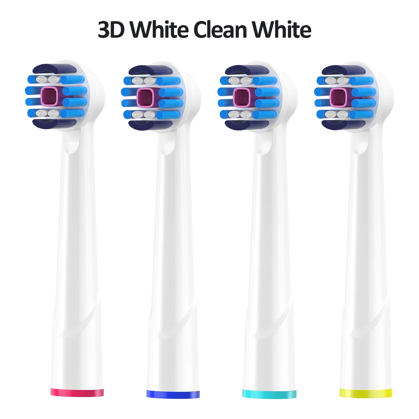 4/8/12/16/20Pcs Replacement Toothbrush Heads Compatible with Oral-B Braun Professional Electric Toothbrush Heads Brush Heads