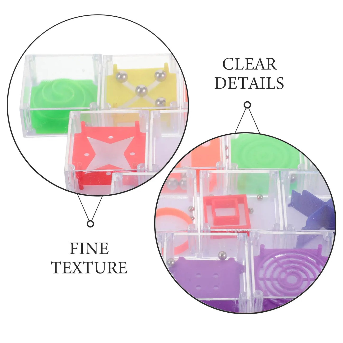 24Pcs Mini Puzzle Maze Ball Game for Children Adults Handheld Balance Challenge Stress Relief Brain Teaser Hand Eye Coordination