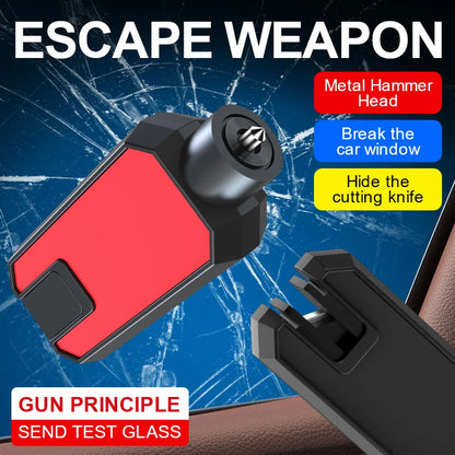 Car window breaker magic tool, multi-functional safety hammer for cars, one-second window breaker, car escape hammer, portable g