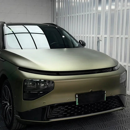 Super Matte Lightning Green PET Wrap Vinyl Film Car Whole Body DIY Color Decal Protective Cover Sticker Auto Tuning Accessories