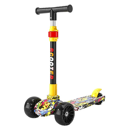 Children’s scooter for 14-year-olds:suitable for boys and girls, designed to help children develop their sense of balance