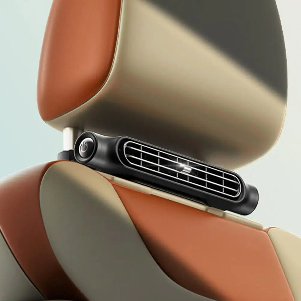 Car Seat Fan USB Charging High Power Backrest Pillow Car Fan Auto Summer Supplies Cooling
