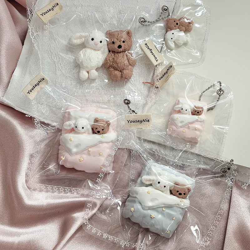 Cute Bunny-Bear Squishy — Soft, Slow-Rising Stress Relief Toy: Alleviates Anxiety and Soothes Stress