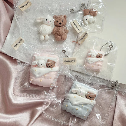 Cute Bunny-Bear Squishy — Soft, Slow-Rising Stress Relief Toy: Alleviates Anxiety and Soothes Stress