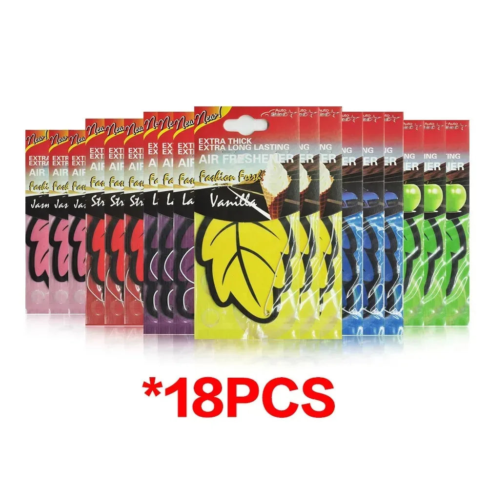 1/6/12/18/24/30PCS Car air freshener smell car perfume for car interior accessories air freshener customization