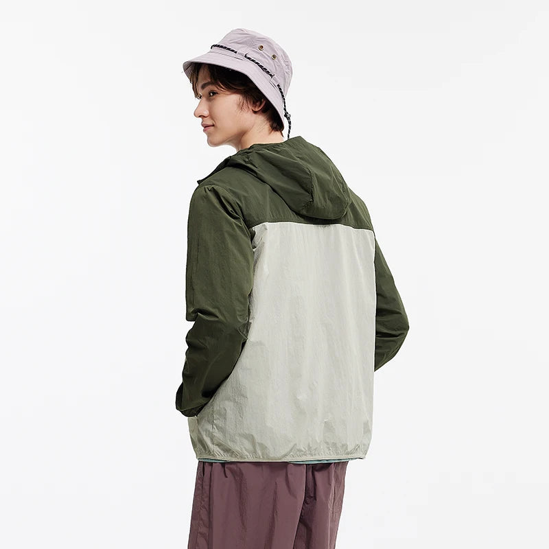Semir Mens UV Jacket 2026 Hooded Cool Feeling Tops Couple Style Regular Shoulder Casual Fashion Soft Daily Wear