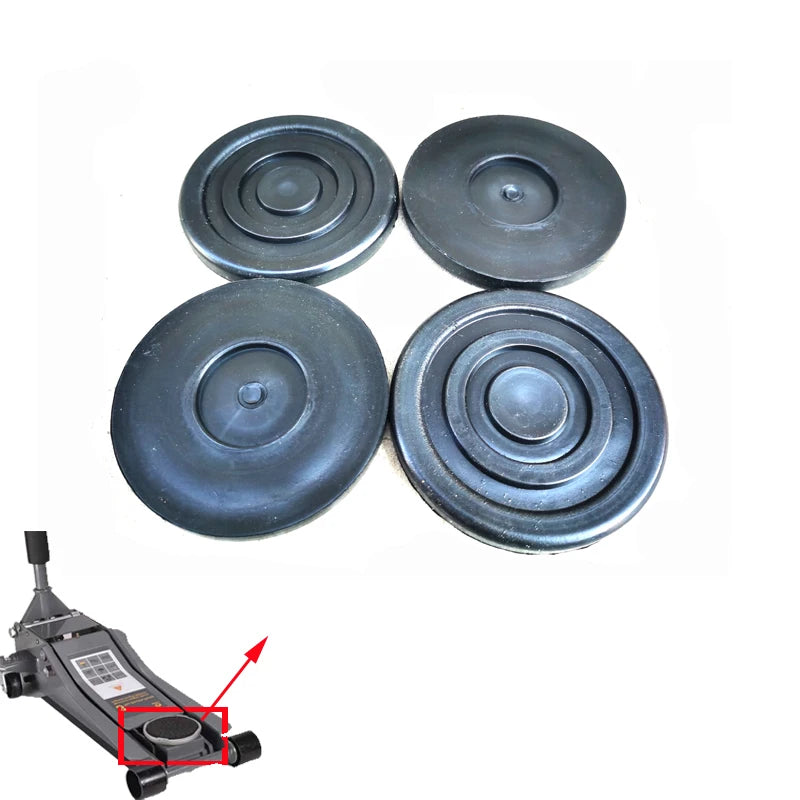 Car Jack Rubber Pad Frame Protector Adapter Jacking Tool Universal Car Lift Jack Stand Rubber Pads Floor Slotted