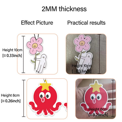20 pcsCustomized car air freshener free design car accessories aromatherapy any shape any picture can be customized advertising