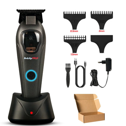 Professional BRDCLIP Hair Clipper 10000RPM Magnetic Motor High Power Hair Cutting Machine DLC Blade Barber Trimmer for Man