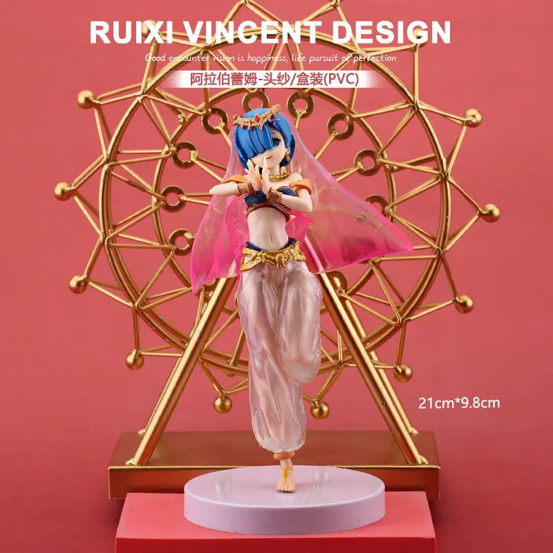 Anime Figure Hatsune Miku Model Statue Doll Beautiful Girl Sailor Moon Rem Asuna Cosplay Merchandise Collectible Gift For Fans