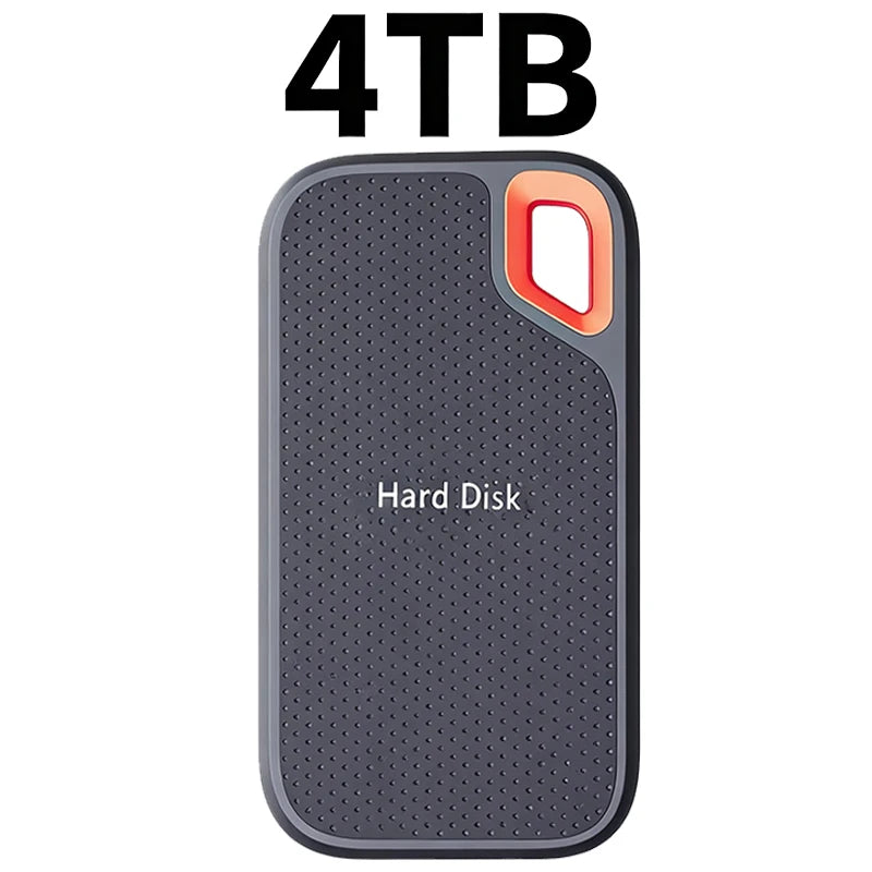 High-speed External Hd 2TB High-quality Hard Drive 128TB 64TB Portable SSD USB3.1 Solid State Disk for Mac/ Pc/Laptops/Phones
