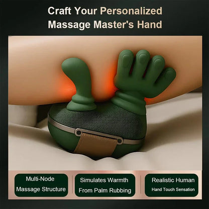 Neck Massager Electric Deep Tissue 4D Kneading Simulated Human Hand Massager for Neck Shoulder Pain Relief Muscle Relax