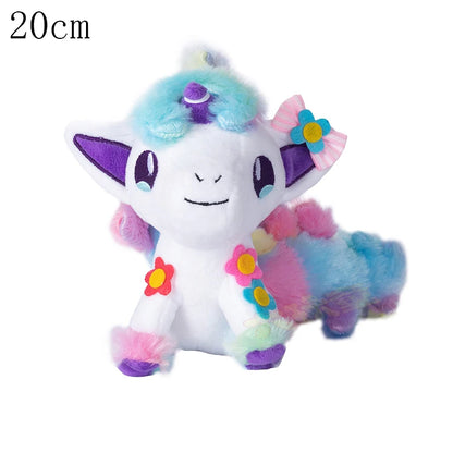 Whole set for sale Flareon Vaporeon Stuffed Doll Pokemon Umbreon Glaceon Leafeon Sylveon Scorbunny Ponyta Eevee Collection Plush