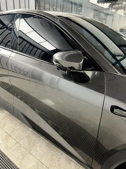 Car Satin Metalliced Graphite Grey Sticker Waterproof Air Release DIY Stickers Car Adhesive Vinyl for Auto Motorcycle Body Decor