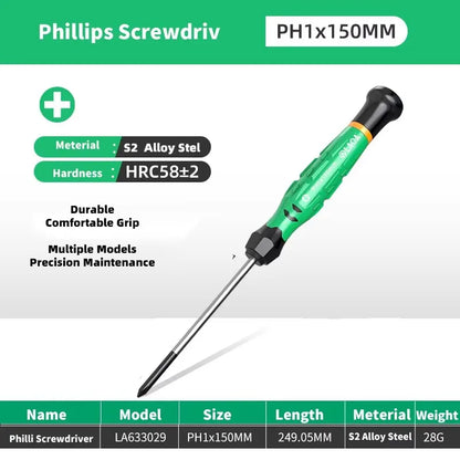 LAOA 1pcs precision screwdriver SL1.0-4.0 screwdriver phillips mini screwdriver phillips screwdriver plum blossom T5-T20