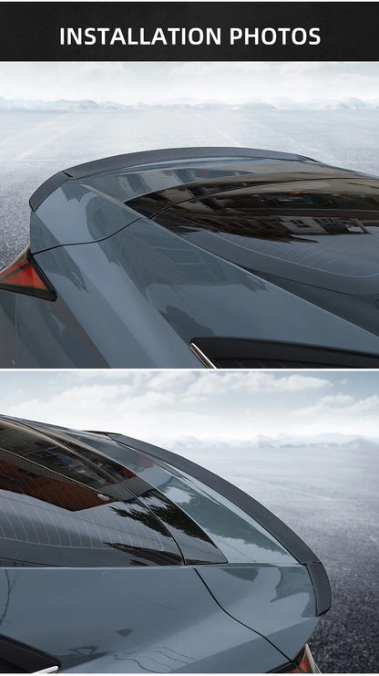 Rear Trunk Wing Spoiler Tail Fin for Hyundai Elantra CN7 2021 2022 Body Kit Tail Wings Fixed Wind Spoiler Cars Accessories