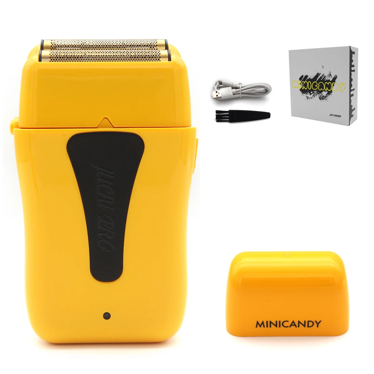 10000 RPM JUCAI PRO JC10000 Professional Men's Foil Hypoallergenic Electric Shaver Beard Trimmer High Speed Hair Cutting Machine