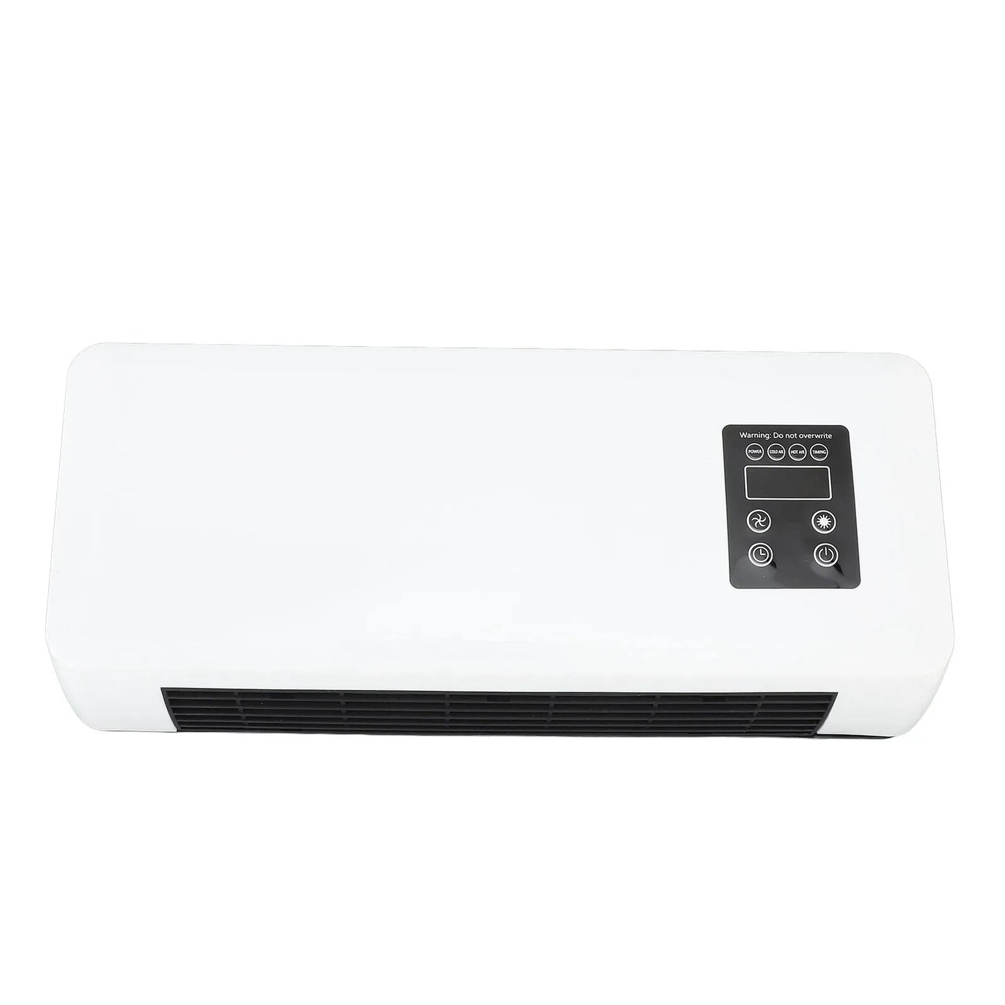 1500W Electric Wall Heater, ABS Wall Mounted Space Heater With Remote Control, Fast Heating And Cooling, Towel Drying Rack