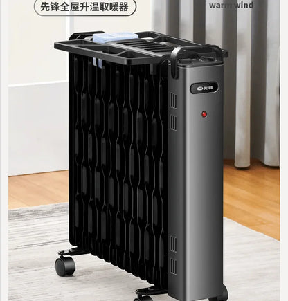 220V Pioneer Oil Filled Radiator Heater Energy Saving for Home Living Room Bedroom Large Area Electric Heater CAW