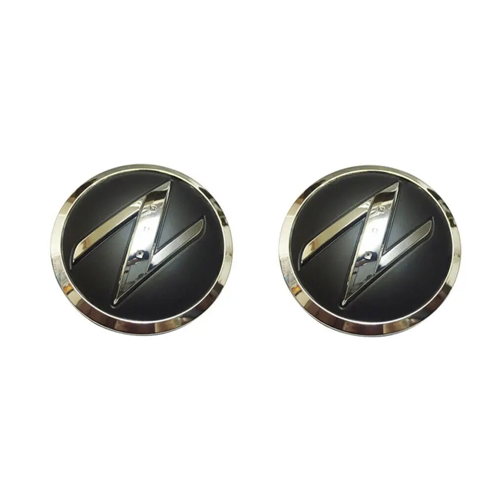 1 Pair Z Logo Emblem Right & Left Front Fender Car Emblem Badge for Z33 350Z 370Z