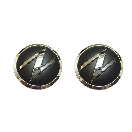 1 Pair Z Logo Emblem Right & Left Front Fender Car Emblem Badge for Z33 350Z 370Z