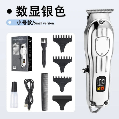 Electric Hair Clipper Display Digital Multifunctional Home Hair Trimmer Professional Grade Haircut Grooming Kit for Men