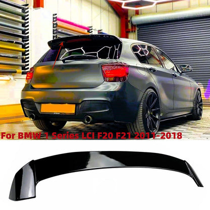 For BMW 1 Series LCI F20 F21 116i 120i 118i M135i M140i 2011-2018 Tail Wings Fixed Wind Spoiler Car Rear Wing Boot Spoiler