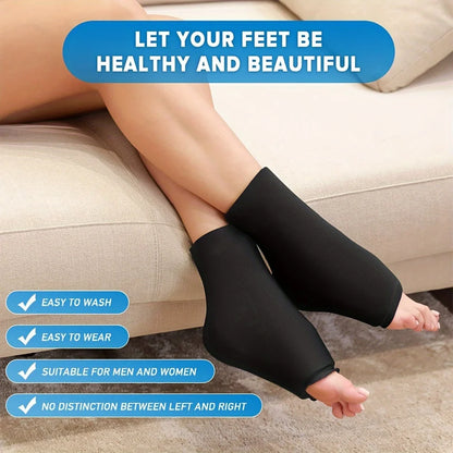 Swelling Relief Insole Reusable Gel Ice Pack For Feet - Hot & Cold Therapy Ideal For Achilles Tendonitis Plantar Fasciitis