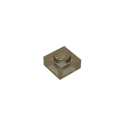 100g/588Pcs 3024 1x1 Brick Moc Short 1-Hole Color Spare Parts Compatible with Brick DIY Children's Toy Assembly Gift Box