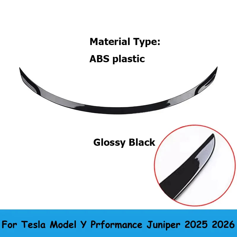 SUNTE Car ABS Spoiler For Tesla New Model Y 2025 2026 Juniper Original High-performance Carbon Fiber Accessories